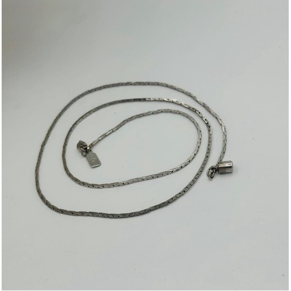 Act II Silver Tone‎ Chain Necklace – 17.5" - Picture 5 of 5